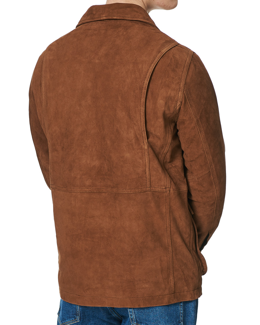 Heren | Jassen | Oscar Jacobson | Wester Sude Field Jacket Brown