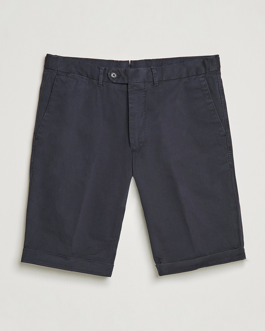 Heren | Korte broek | Oscar Jacobson | Declan Cotton Shorts Navy