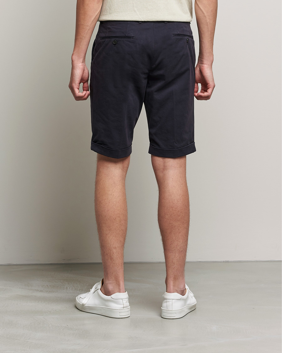 Heren | Korte broek | Oscar Jacobson | Declan Cotton Shorts Navy