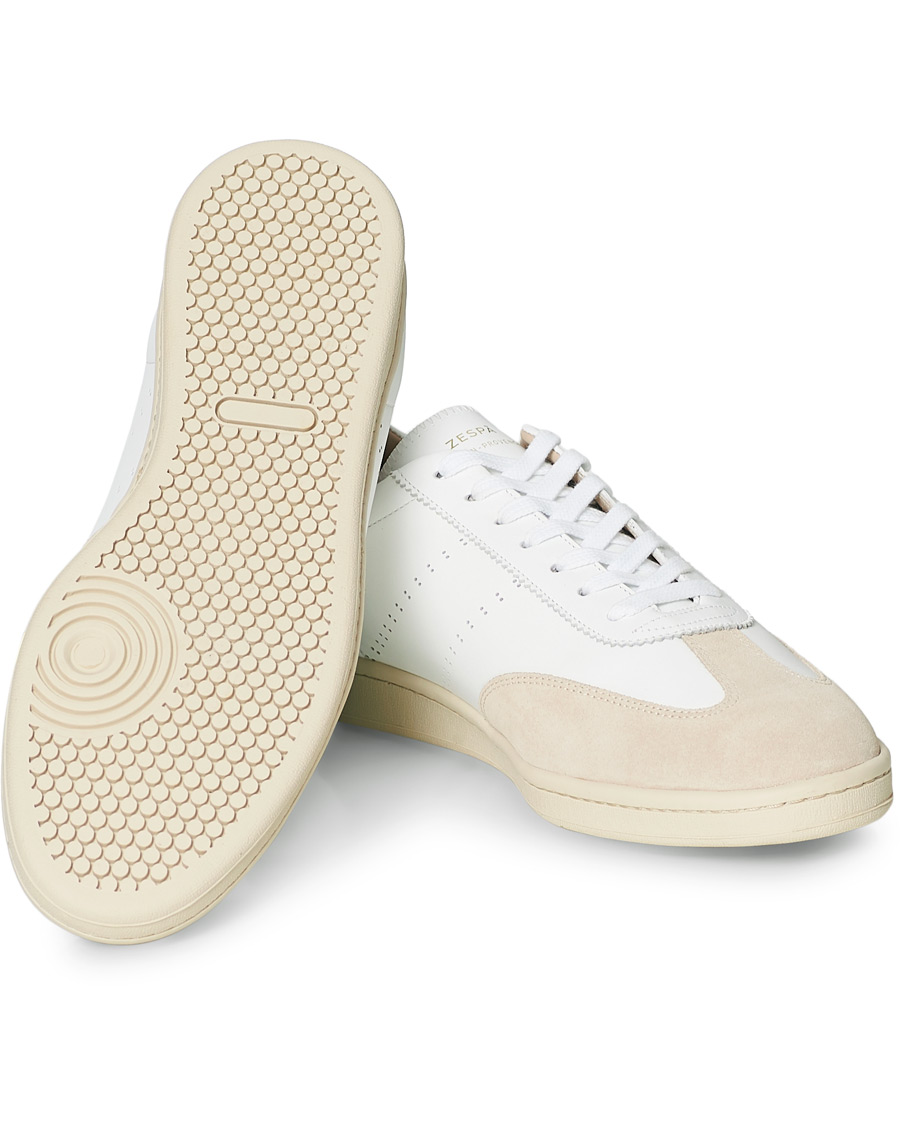 Heren | Zespà ZSP GT APLA Nappa LeatherSneaker White | Zespà | ZSP GT APLA Nappa LeatherSneaker White