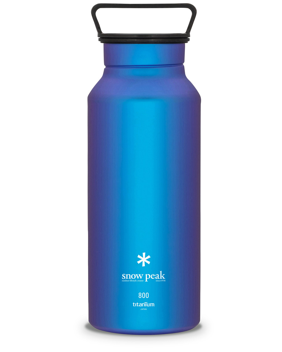 Heren |  | Snow Peak | Titanium Aurora Bottle 800 Blue