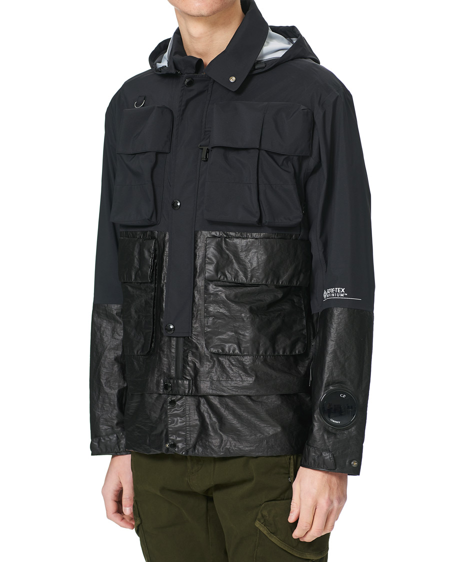 Heren | Jassen | C.P. Company | GORE-TEX Infinum Waterproof Hooded Jacket Black