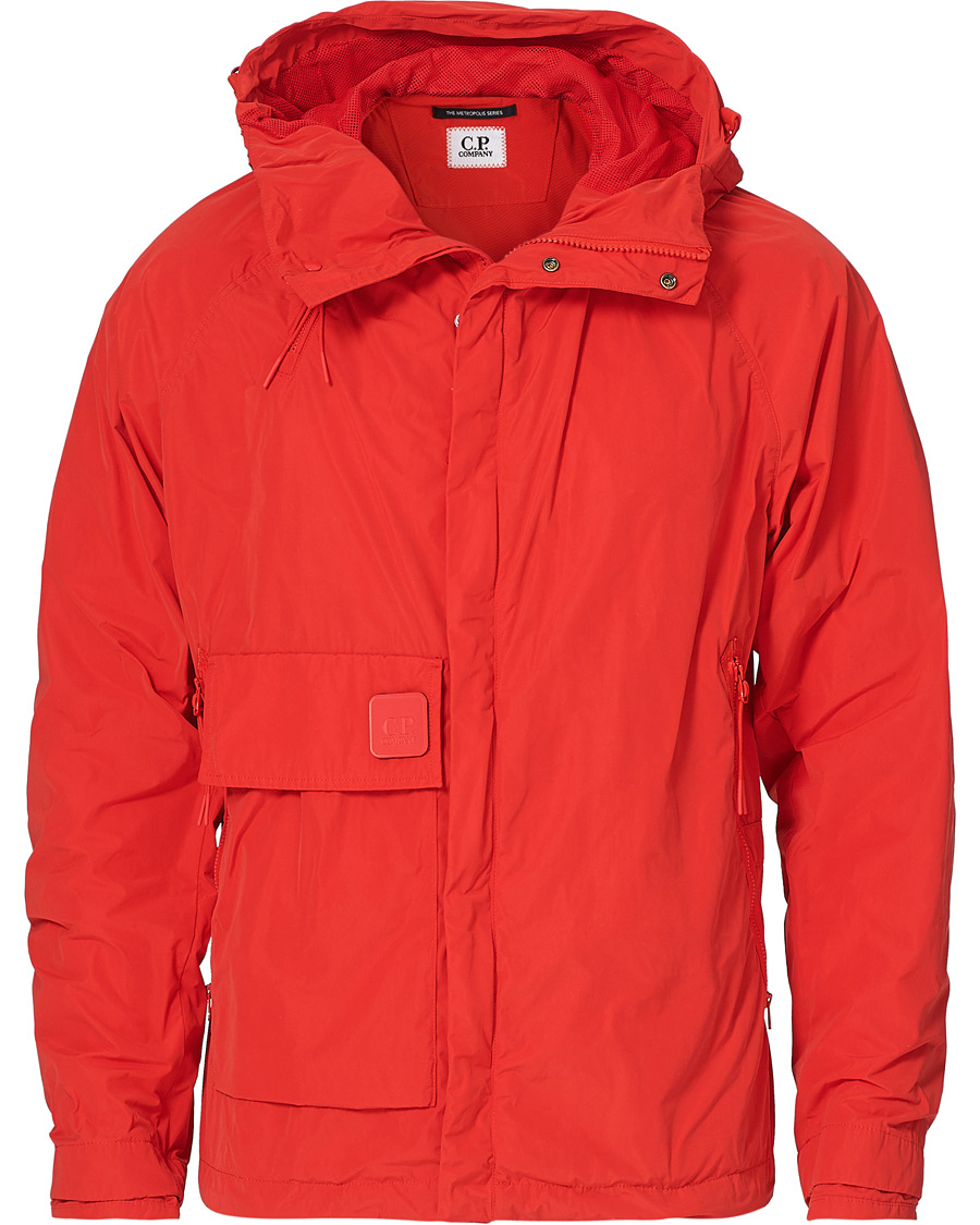 Heren | Jassen | C.P. Company | Metropolis Memri Hooded Jacket Red