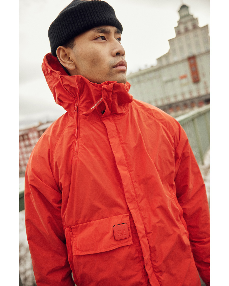 Heren | Jassen | C.P. Company | Metropolis Memri Hooded Jacket Red