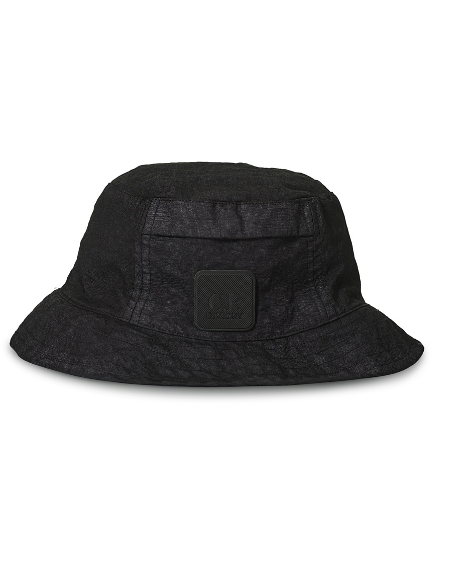 Heren | C.P. Company Metropolis CO-Ted Bucket Hat Black | C.P. Company | Metropolis CO-Ted Bucket Hat Black