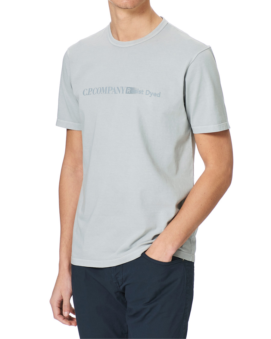 Heren | T-shirts | C.P. Company | Resist Dyed Tee Grey
