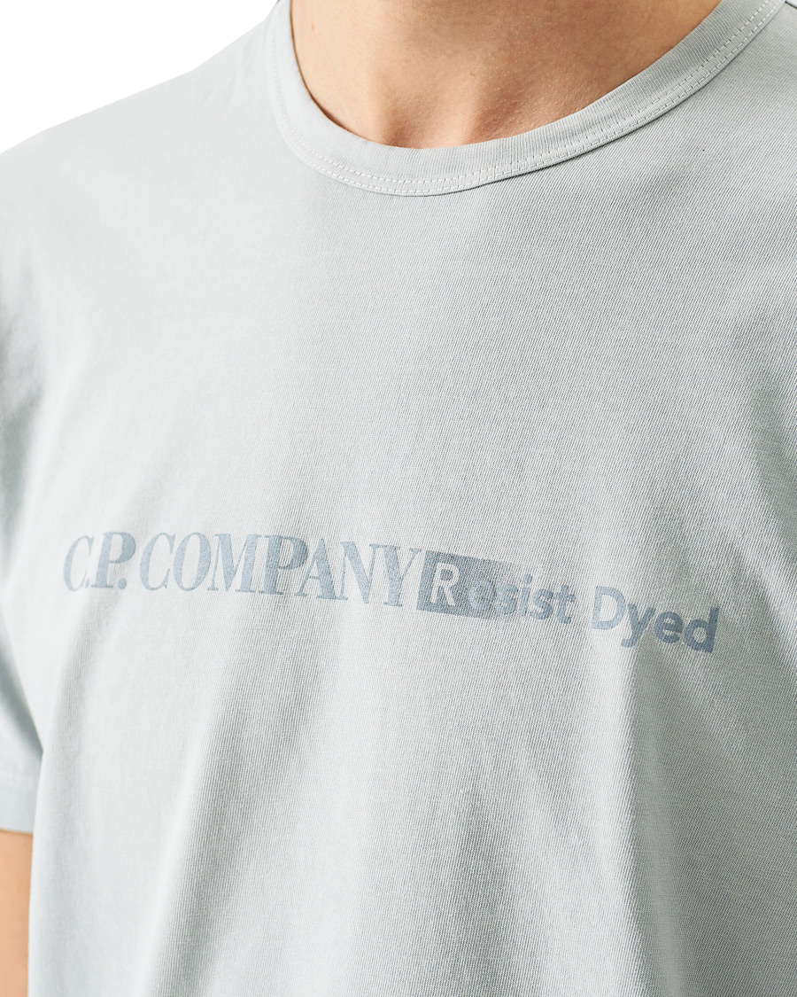 Heren | T-shirts | C.P. Company | Resist Dyed Tee Grey