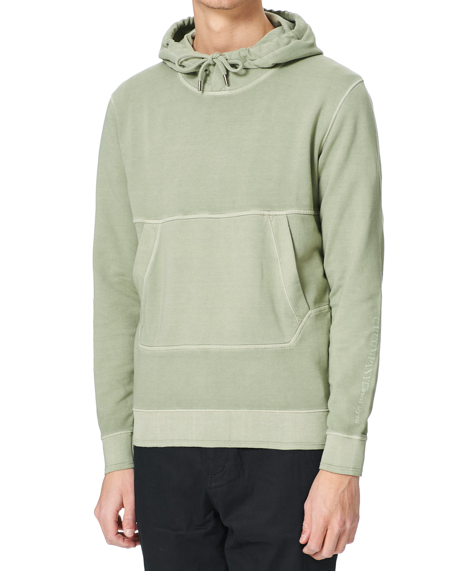 Heren | Truien | C.P. Company | Resist Dyed Sweat hoodie Olive