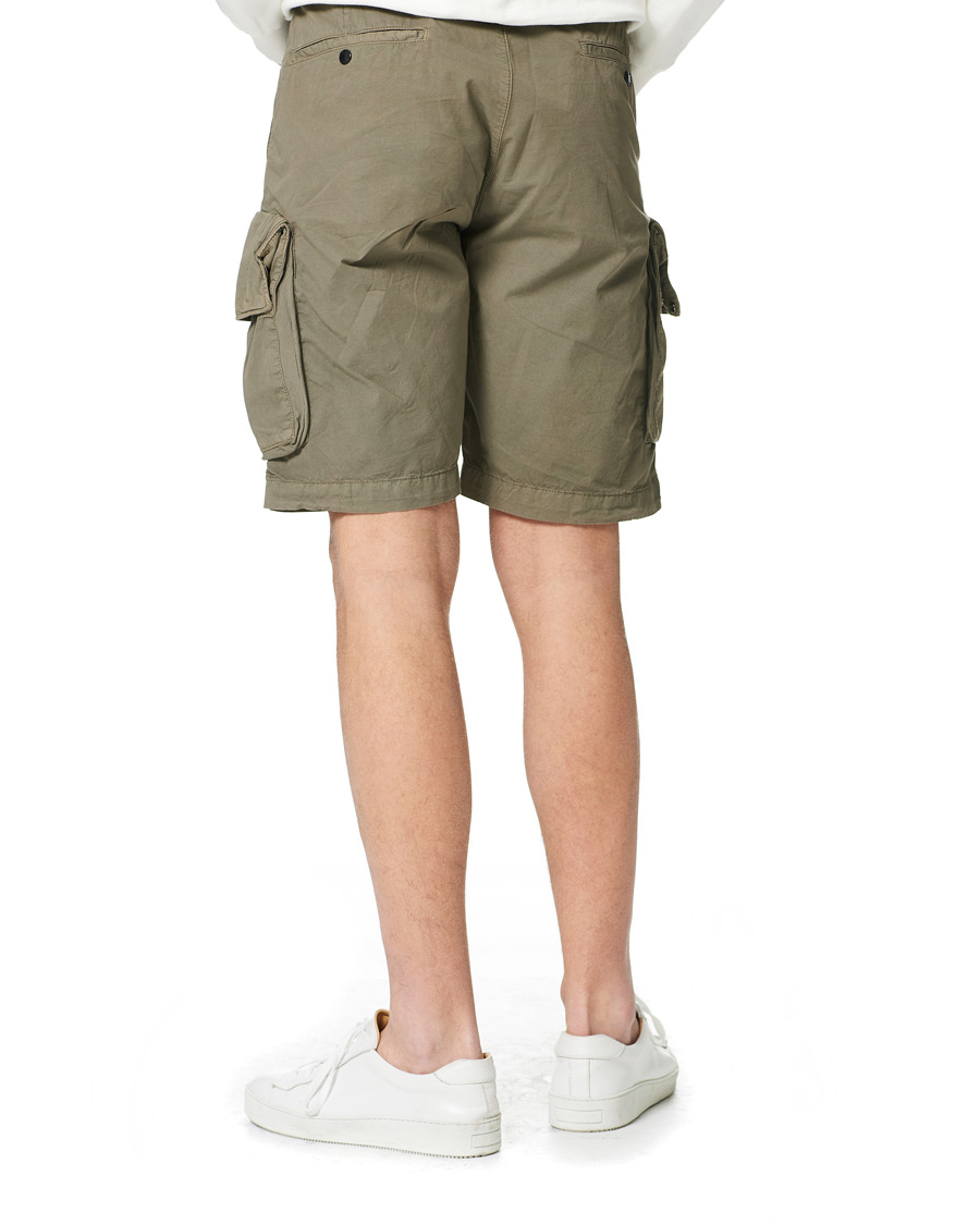 Heren | Korte broek | C.P. Company | Stretch Twill Cargo Shorts Olive