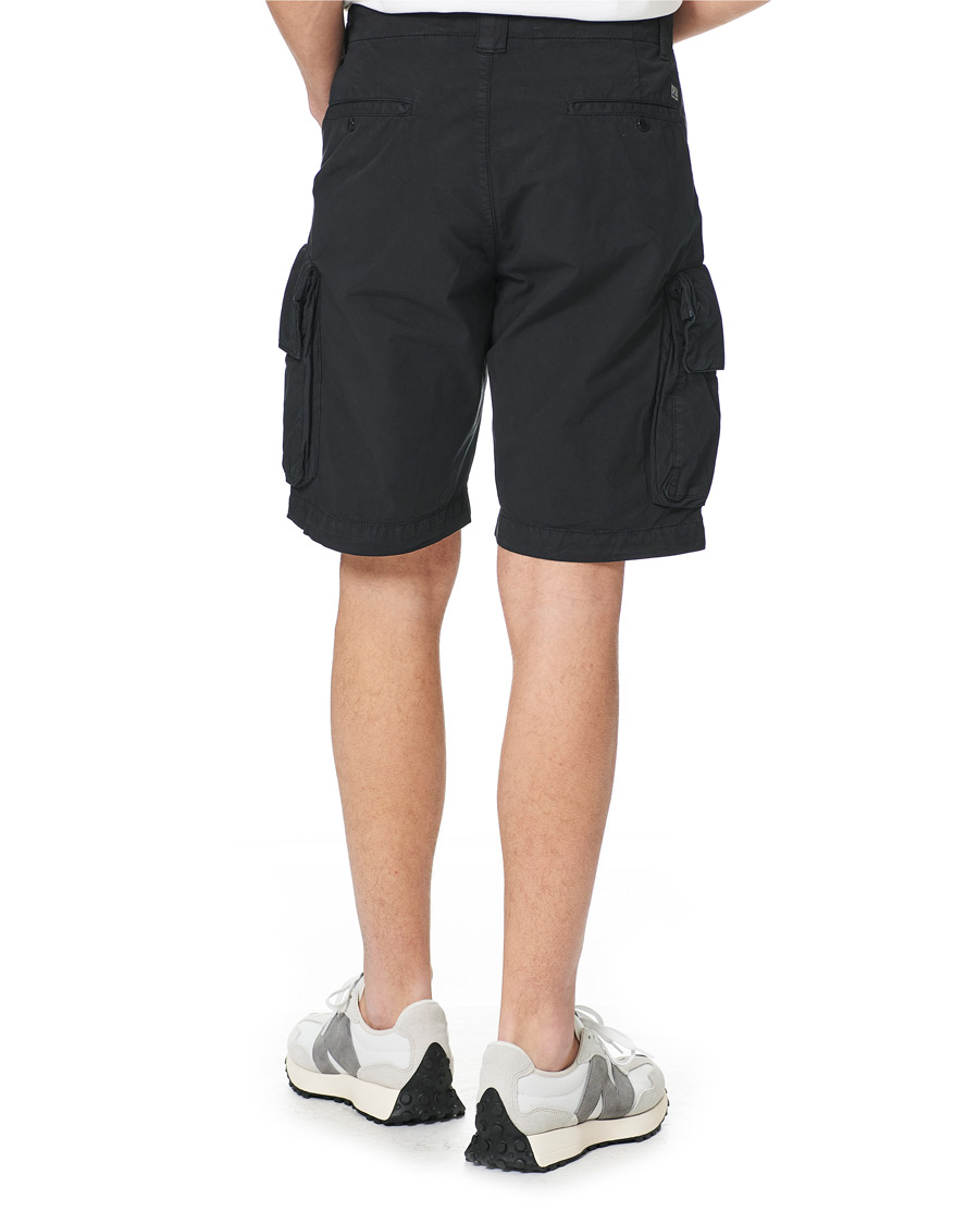 Heren | Korte broek | C.P. Company | Stretch Twill Cargo Shorts Black 48