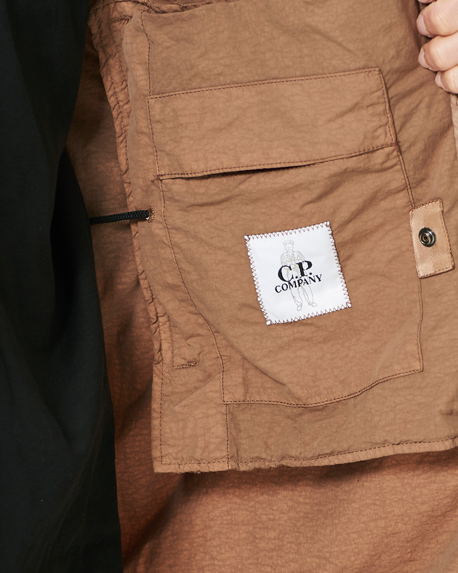 Heren | Jassen | C.P. Company | Flatt Nylon Long Jacket Brown