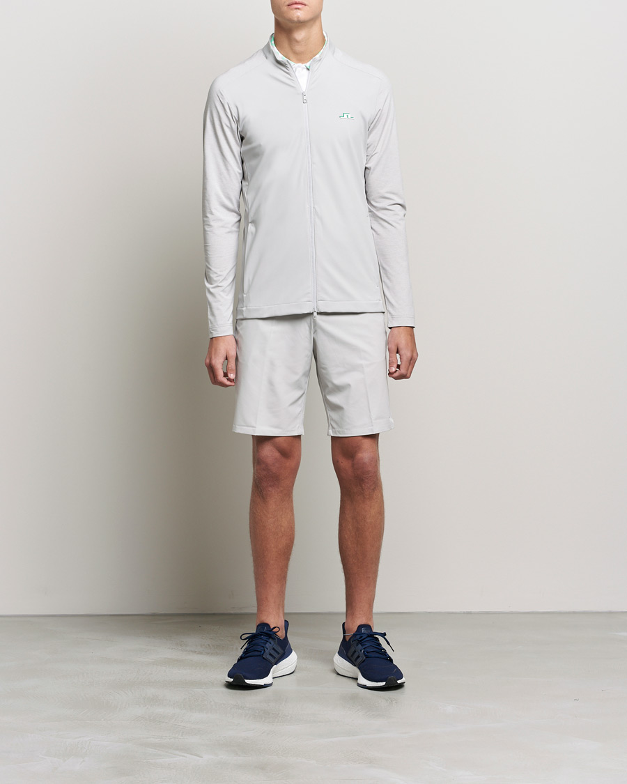 Heren | Truien | J.Lindeberg | Erik Golf Mid Layer Jersey Half Zip Micro Chip