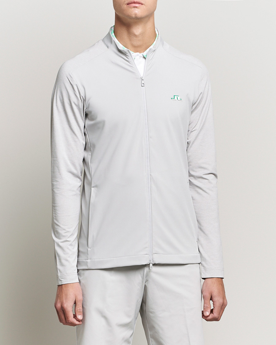 Heren | Truien | J.Lindeberg | Erik Golf Mid Layer Jersey Half Zip Micro Chip