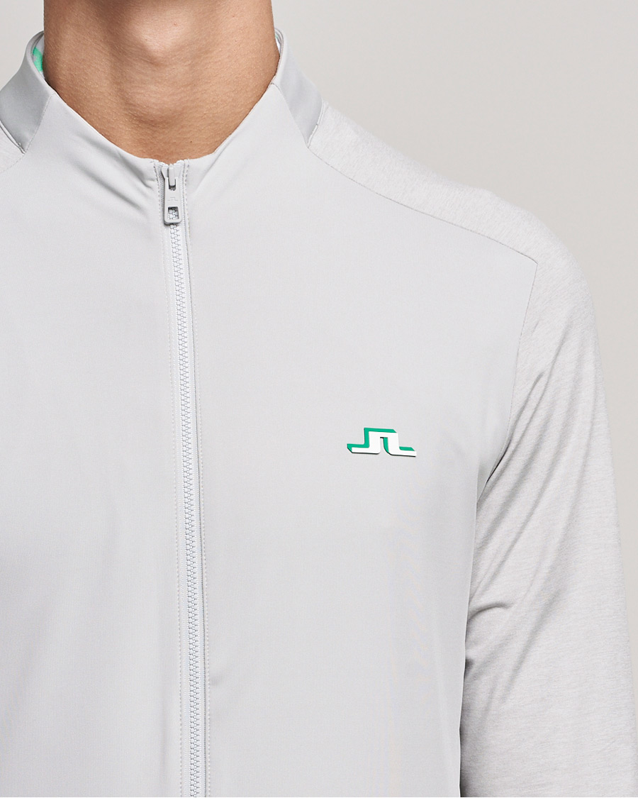 Heren | Truien | J.Lindeberg | Erik Golf Mid Layer Jersey Half Zip Micro Chip