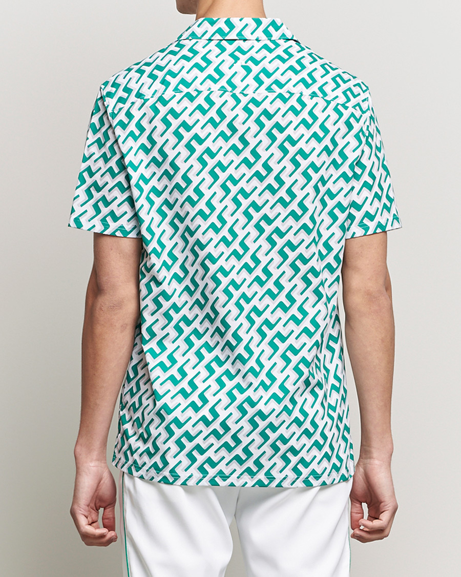 Heren | Overhemden | J.Lindeberg | Resort Regular Fit Golf Shirt Green Bridge Monogram