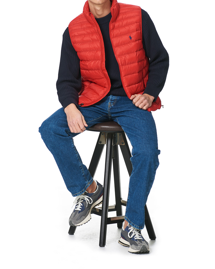 Heren | Jassen | Polo Ralph Lauren | Recycled Terra Nylon Vest Red