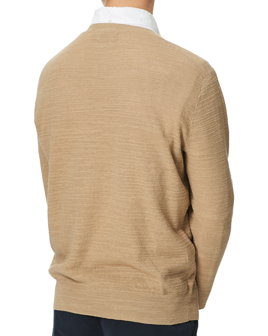 Heren | Truien | Polo Ralph Lauren | Cotton/Linen Knitted Sweater Vintage Khaki
