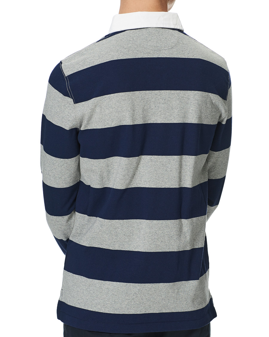 Heren | Truien | Polo Ralph Lauren | Striped Rugger Light Grey/Navy
