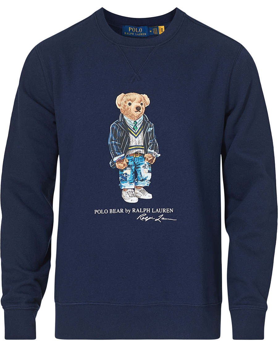 Heren | Truien | Polo Ralph Lauren | Magic Fleece Bear Sweatshirt Cruise Navy