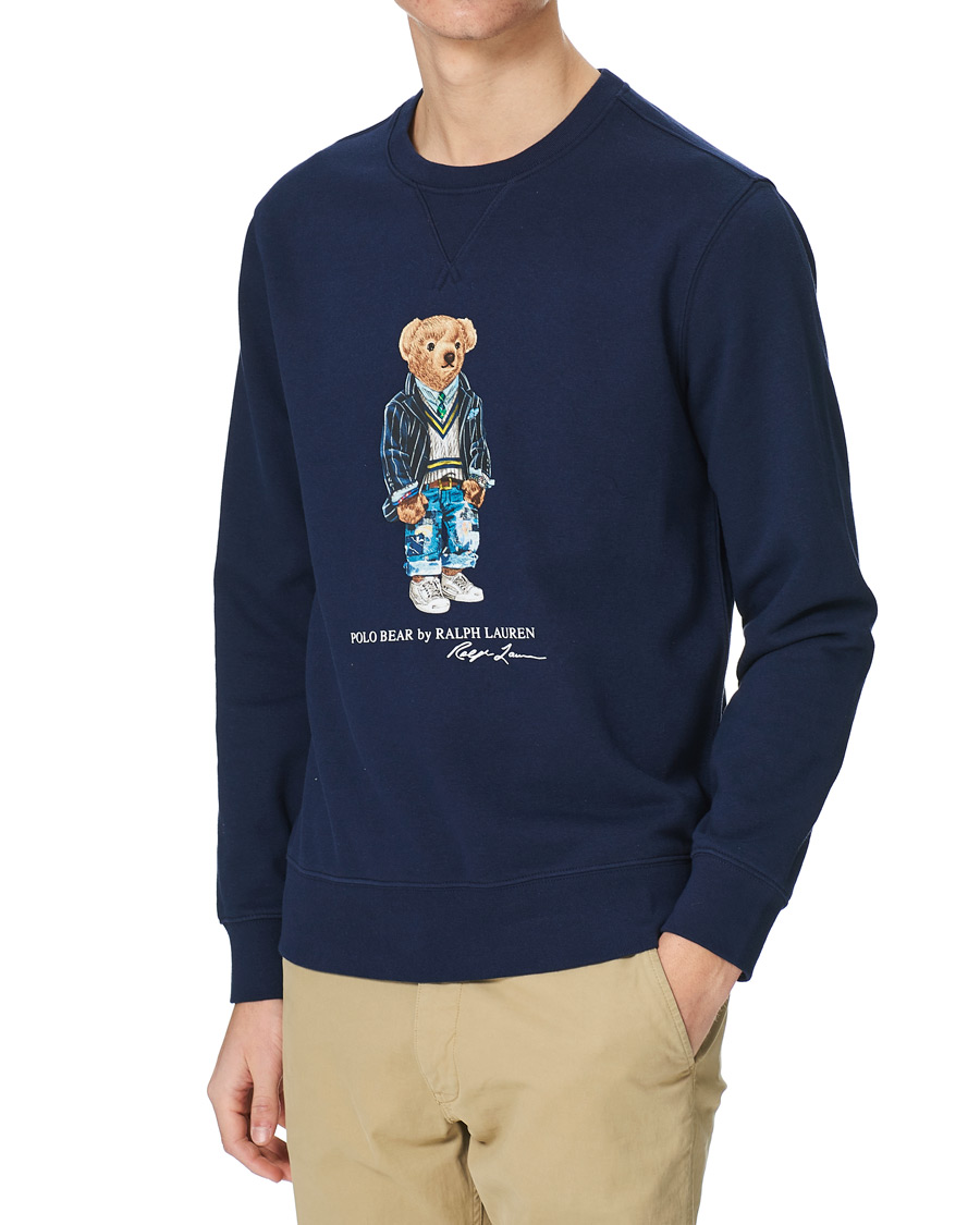 Heren | Truien | Polo Ralph Lauren | Magic Fleece Bear Sweatshirt Cruise Navy