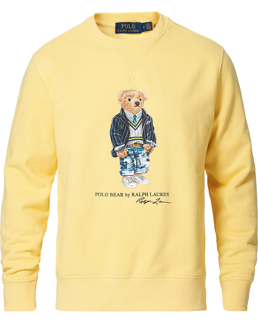 Heren | Truien | Polo Ralph Lauren | Magic Fleece Bear Sweatshirt Empire Yellow