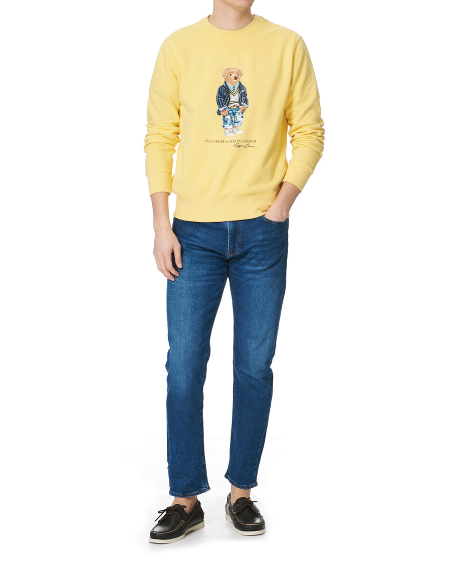 Heren | Truien | Polo Ralph Lauren | Magic Fleece Bear Sweatshirt Empire Yellow
