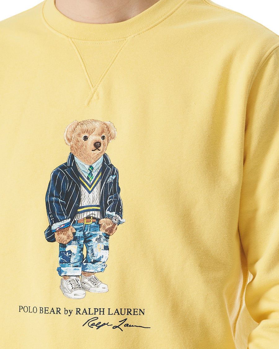 Heren | Truien | Polo Ralph Lauren | Magic Fleece Bear Sweatshirt Empire Yellow