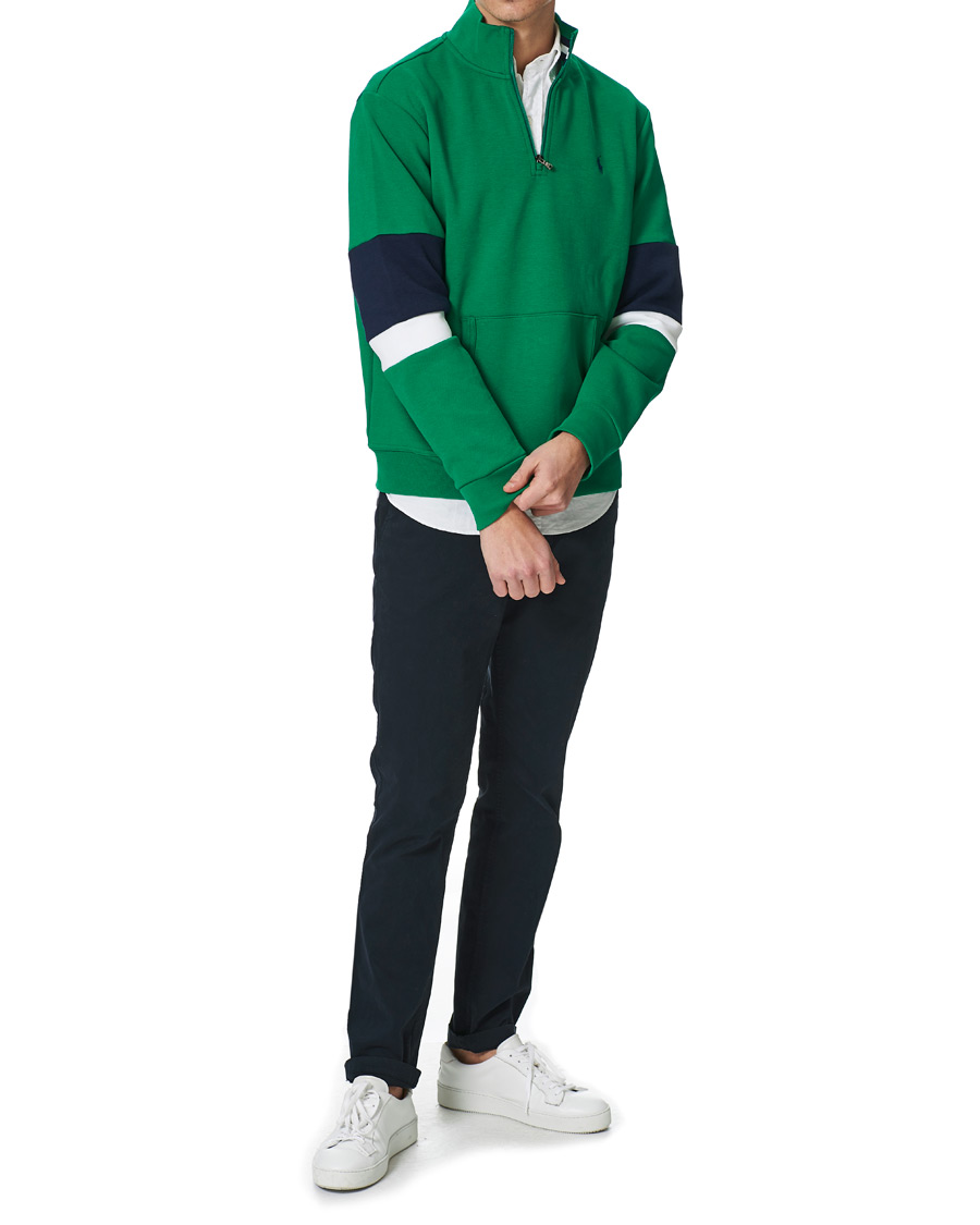 Heren | Truien | Polo Ralph Lauren | Tech Half-Zip Sweater Cruise Green