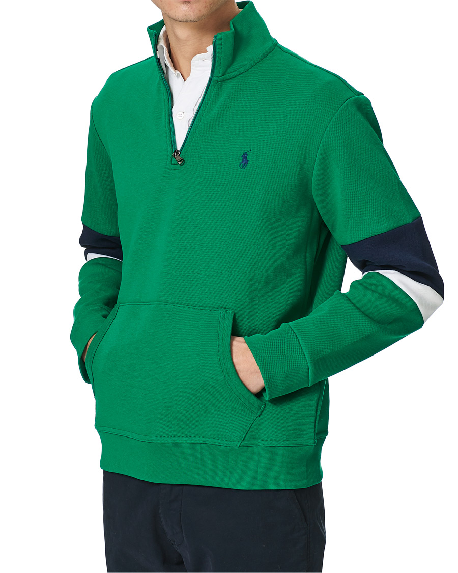 Heren | Truien | Polo Ralph Lauren | Tech Half-Zip Sweater Cruise Green
