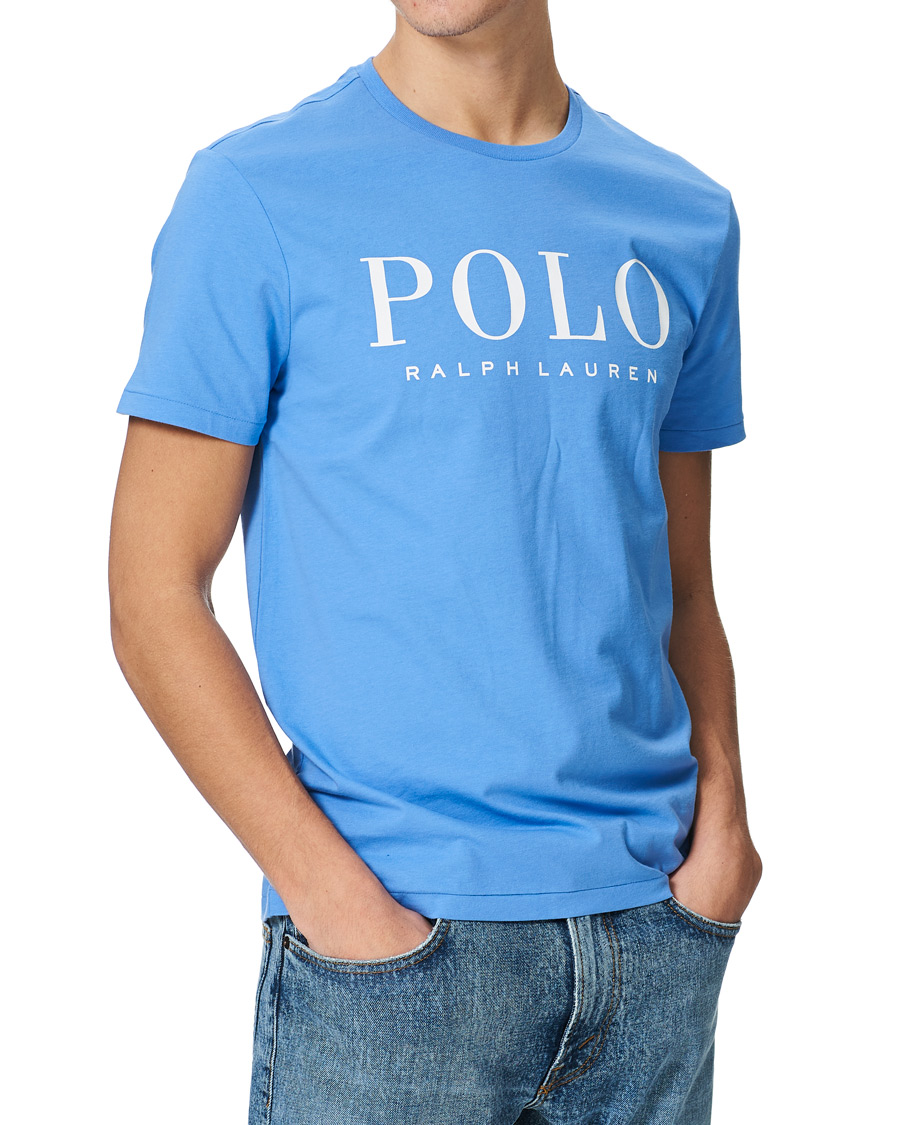Heren | T-shirts | Polo Ralph Lauren | Logo Crew Neck Tee Harbour Island Blue
