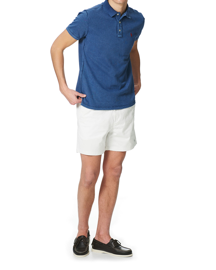 Heren | Polo's | Polo Ralph Lauren | Custom Fit Spa Terry Polo Light Navy