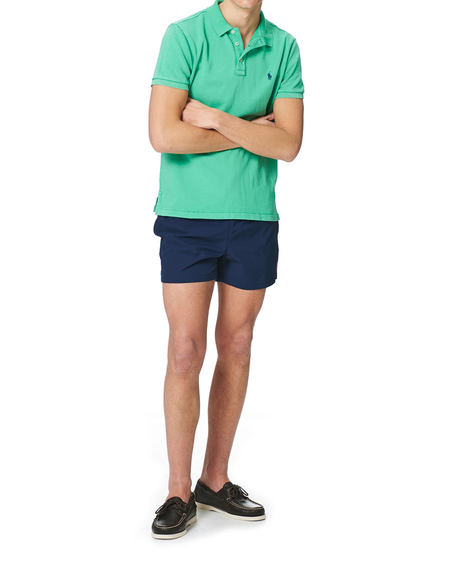 Heren | Polo's | Polo Ralph Lauren | Custom Fit Spa Terry Polo Cabo Green