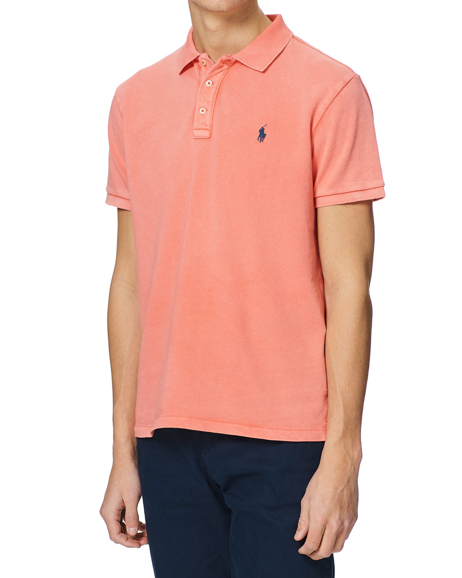 Heren | Polo's | Polo Ralph Lauren | Custom Fit Spa Terry Polo Tomato Red