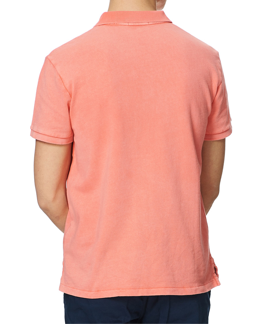 Heren | Polo's | Polo Ralph Lauren | Custom Fit Spa Terry Polo Tomato Red