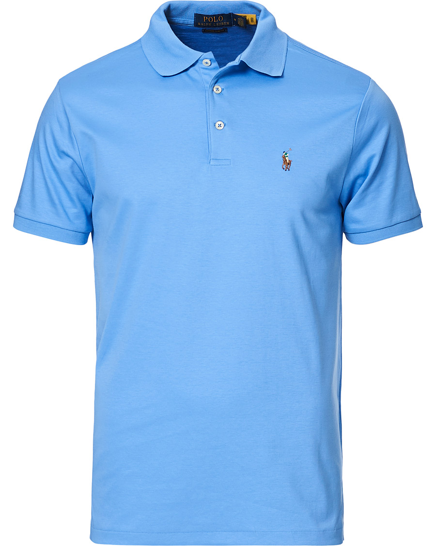 Heren | Polo's | Polo Ralph Lauren | Luxury Pima Cotton Polo Harbour Island Blue