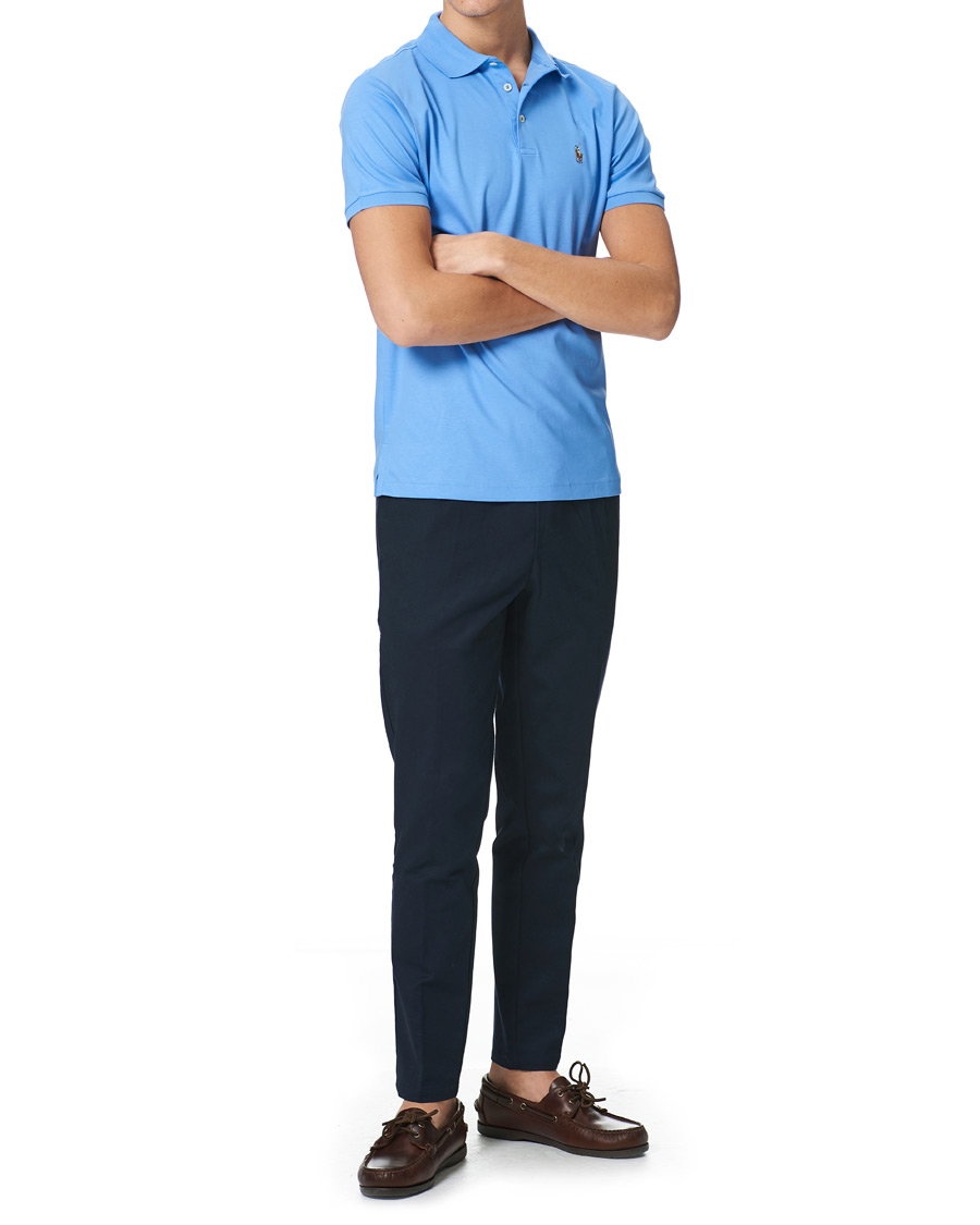 Heren | Polo's | Polo Ralph Lauren | Luxury Pima Cotton Polo Harbour Island Blue