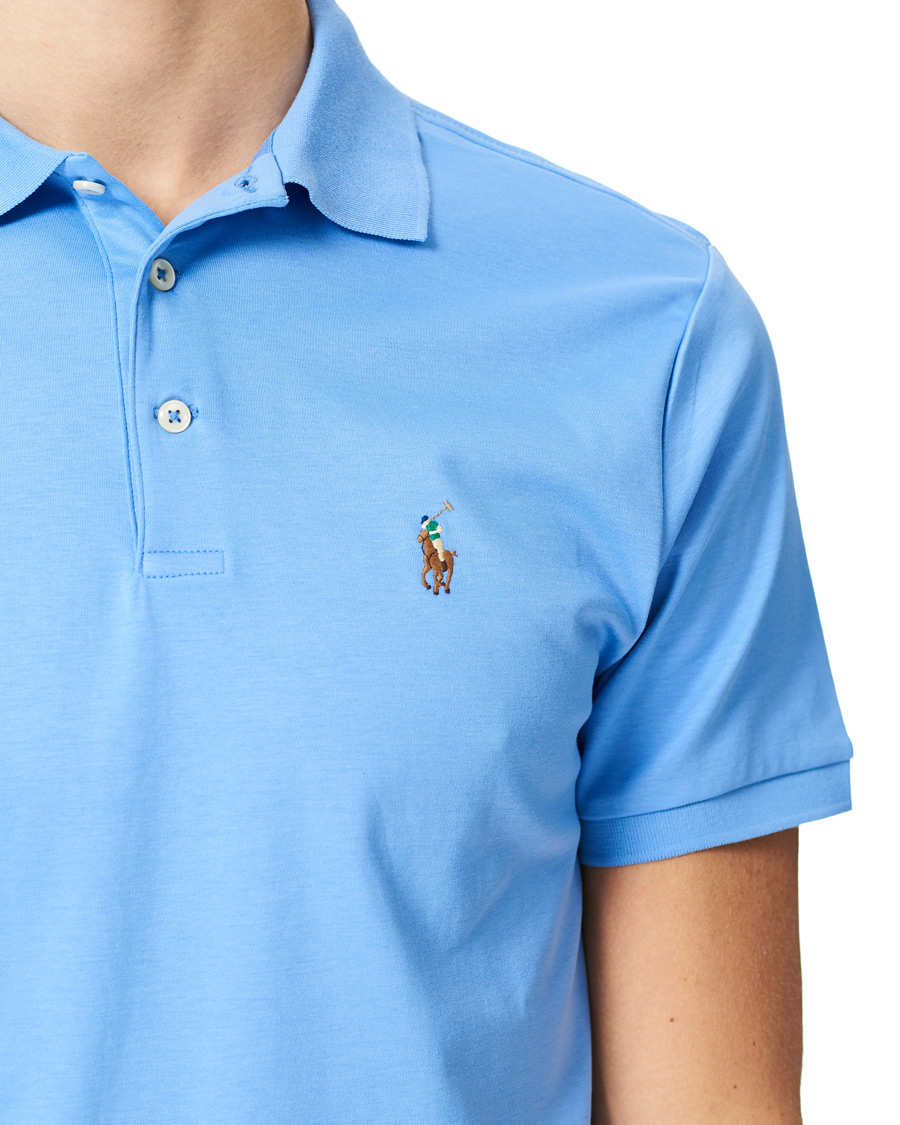 Heren | Polo's | Polo Ralph Lauren | Luxury Pima Cotton Polo Harbour Island Blue