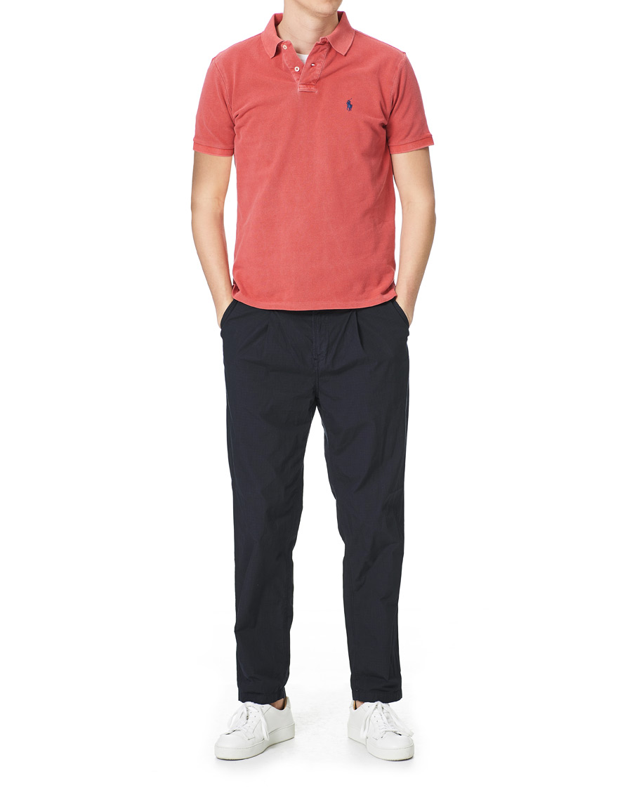 Heren | Polo's | Polo Ralph Lauren | Custom Slim Fit Garment Dyed Polo Starboard Red