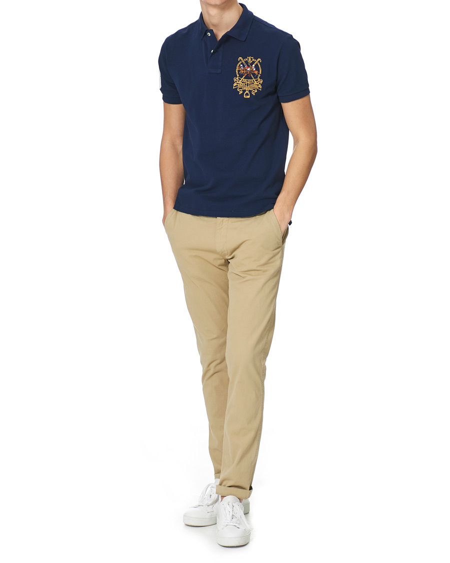 Heren | Polo's | Polo Ralph Lauren | Match Club Custom Fit Polo Newport Navy