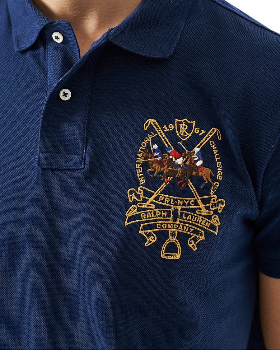 Heren | Polo's | Polo Ralph Lauren | Match Club Custom Fit Polo Newport Navy