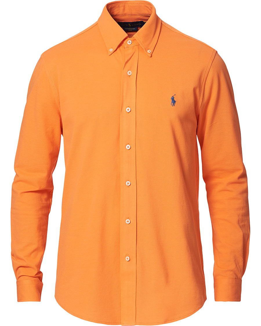 Heren | Overhemden | Polo Ralph Lauren | Featherweight Mesh Shirt May Orange