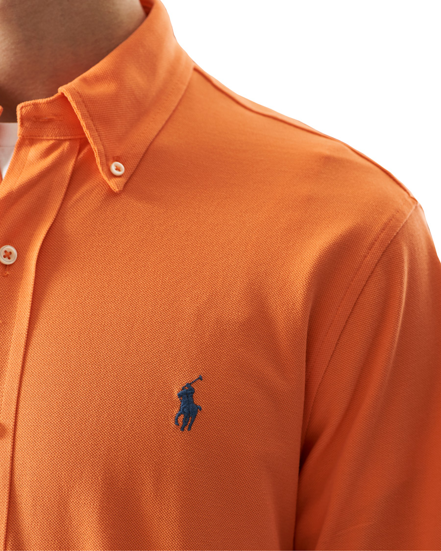 Heren | Overhemden | Polo Ralph Lauren | Featherweight Mesh Shirt May Orange