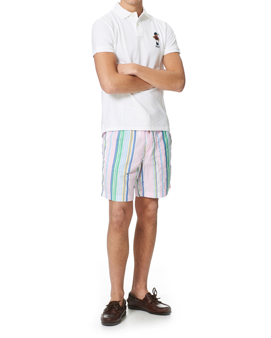 Heren | Korte broek | Polo Ralph Lauren | Seersucker Striped Drawstring Shorts Multi