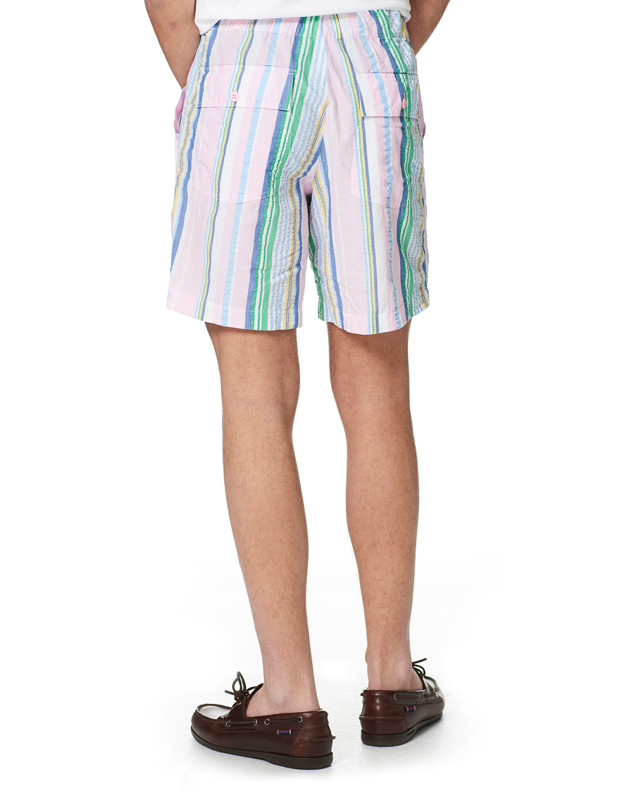 Heren | Korte broek | Polo Ralph Lauren | Seersucker Striped Drawstring Shorts Multi