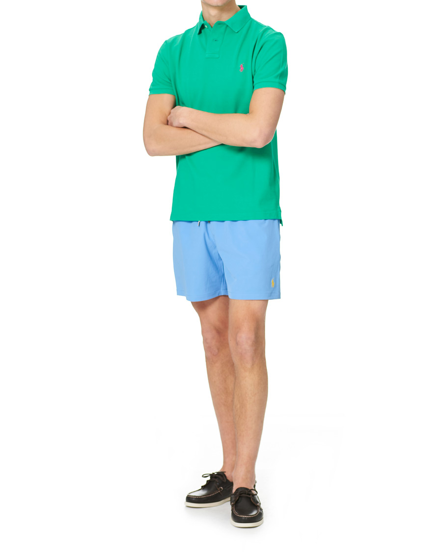 Heren | Zwembroek | Polo Ralph Lauren | Recyceled Traveler Boxer Swimshorts Harbour Island Blue