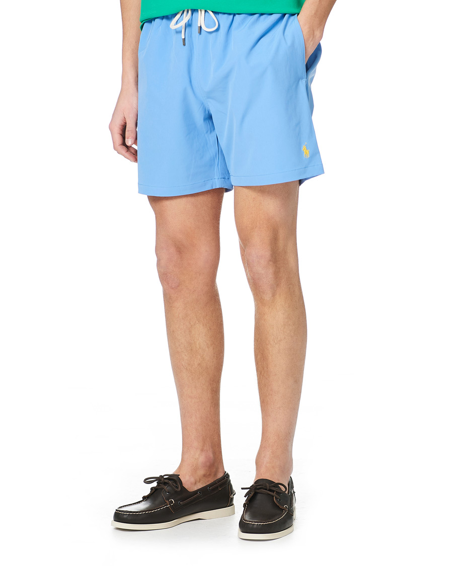 Heren | Zwembroek | Polo Ralph Lauren | Recyceled Traveler Boxer Swimshorts Harbour Island Blue
