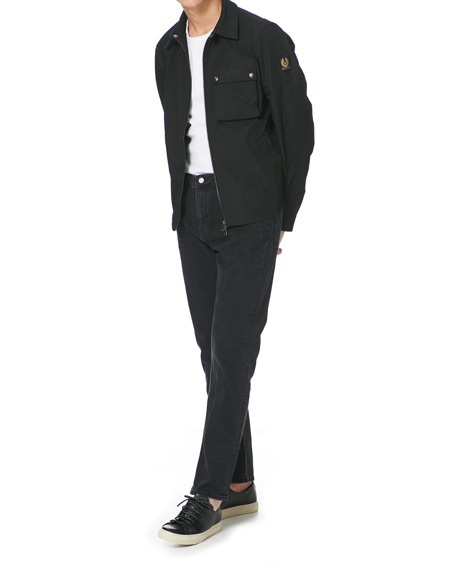 Heren | Overhemden | Belstaff | Wayfare Memory Shell Zip Overshirt Black
