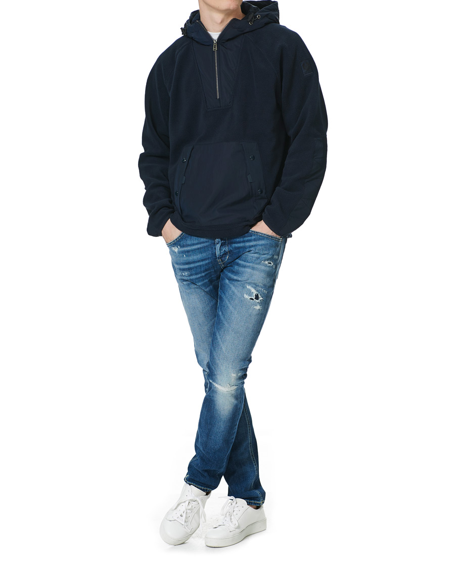 Heren | Truien | Belstaff | Atlantic Pile Pullover Dark Ink