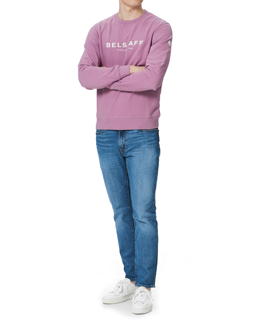 Heren | Truien | Belstaff | 1924 Crew Neck Logo Sweat Lavender