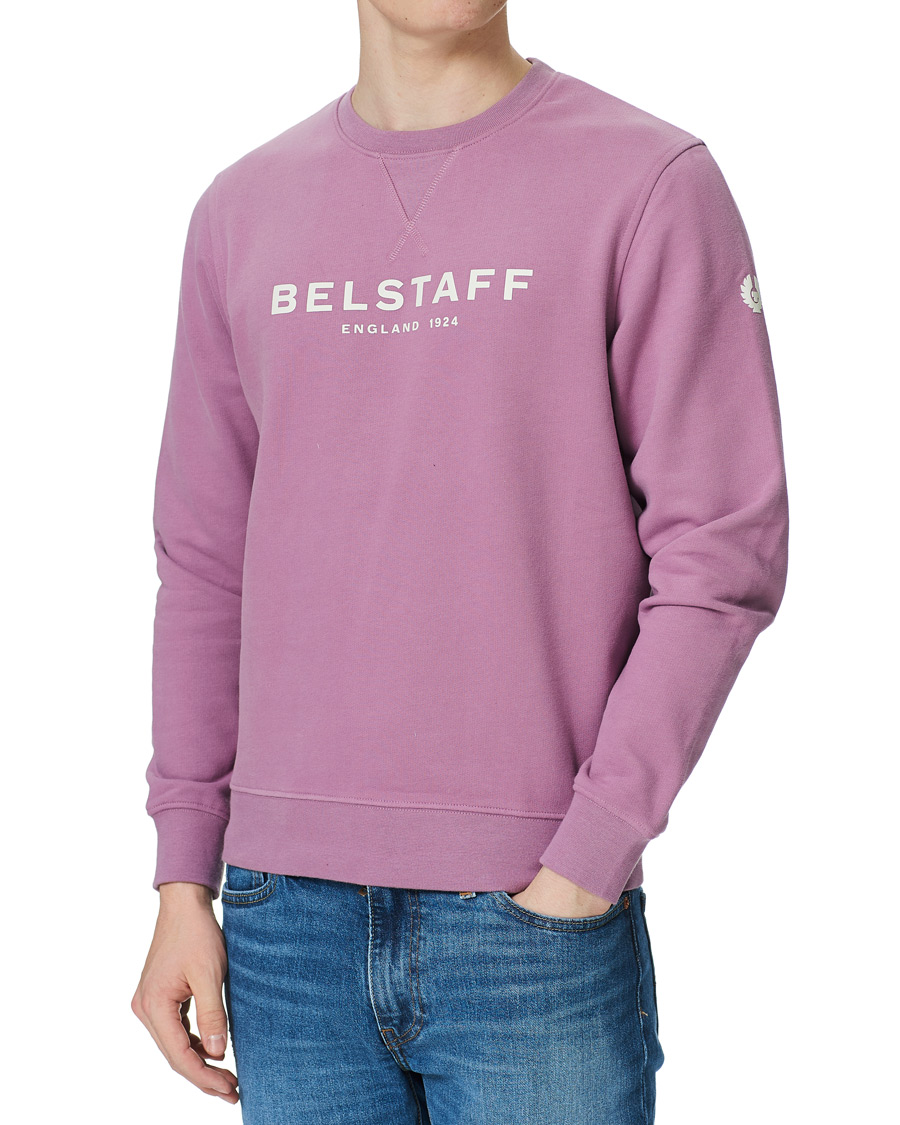 Heren | Truien | Belstaff | 1924 Crew Neck Logo Sweat Lavender